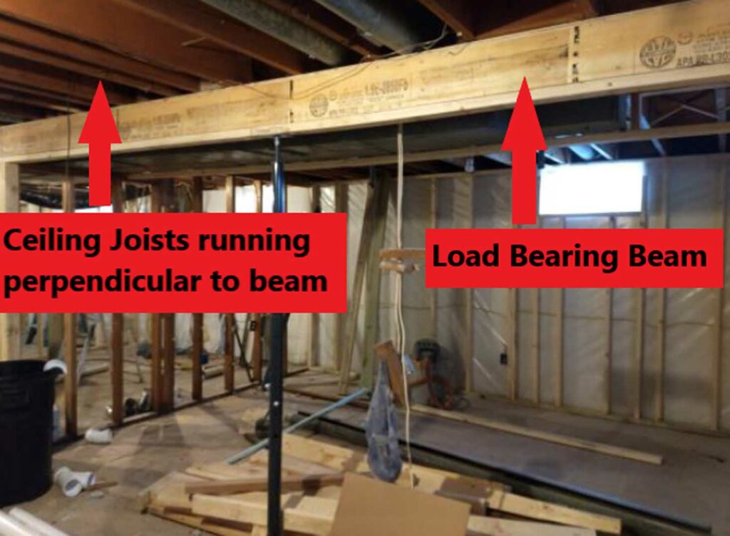 lvl weight bearing support beam span tables