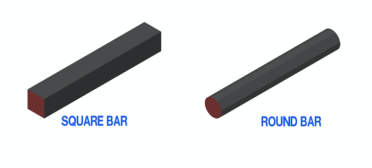 round or square beams