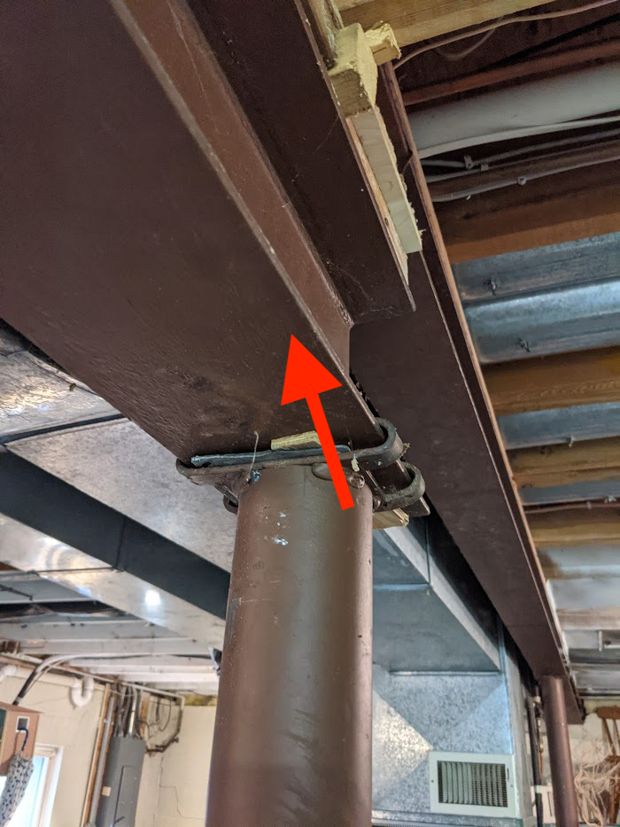 What is a structural steel I beam-