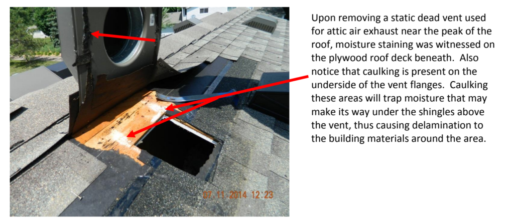 This is just one example of a roof  inspection catching an issue before it turned into a huge headache. 