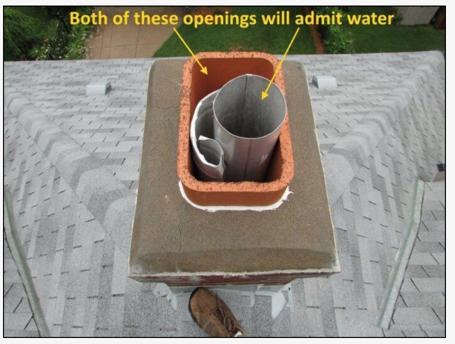 Both of these openings will admit water